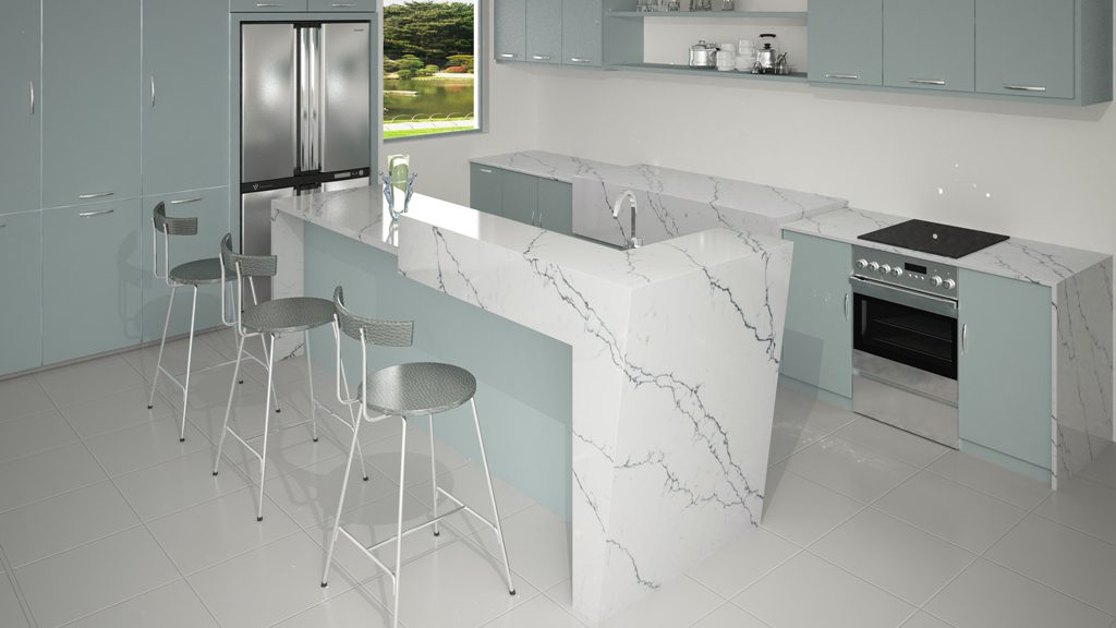 Bianco Napoli Pompeii Quartz